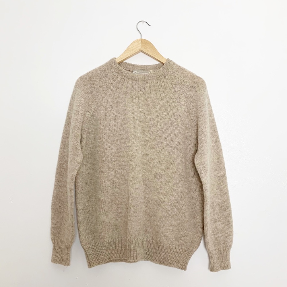 Vintage Scotland Shetland Wool Pullover Sweater L